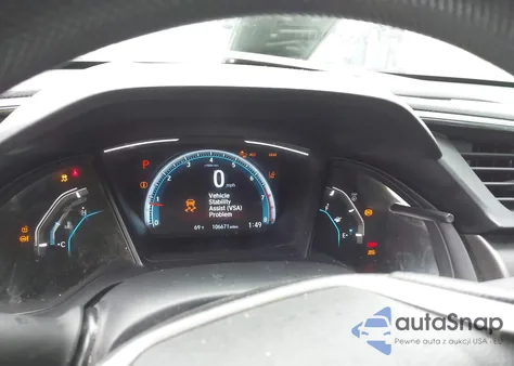 2019 Honda Civic Lx z USA, uszkodzony, nr VIN 2HGFC2F68KH546067